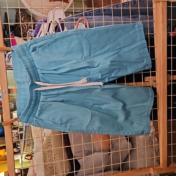 Pants - Pre loved from mom's closet Like NEW Only worn 1 time Women's shorts medium Aqua